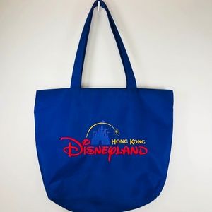 Disney Vintage Hong Kong Shoulder Hand Bag Blue